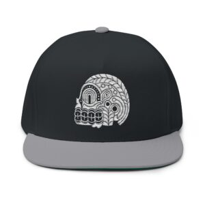 Miquiztli Flat Bill Cap (Embroidery)