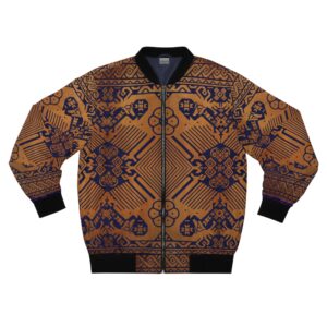 Peyote Coatl All-Over Print Bomber Jacket