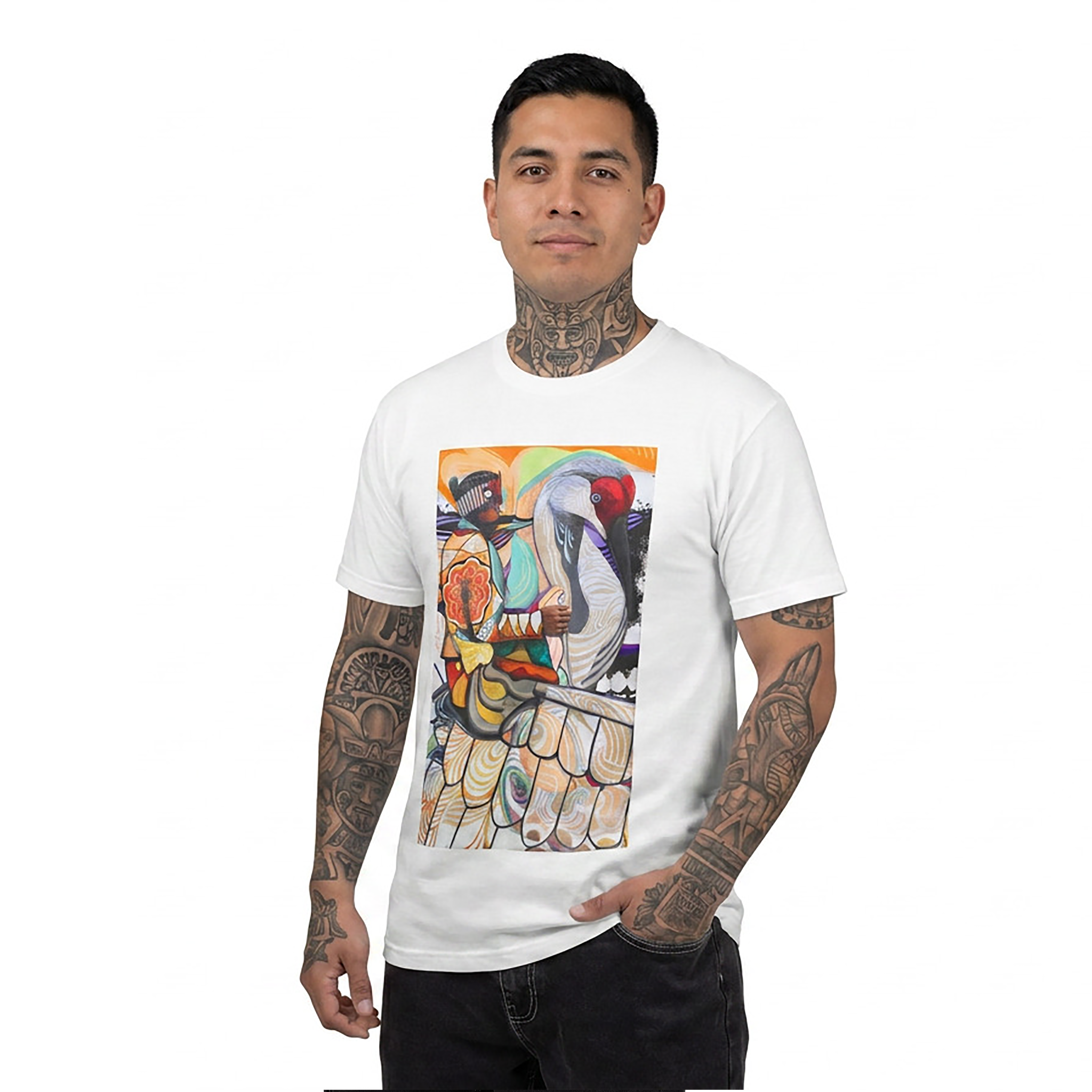 Maidu Crane T-Shirt