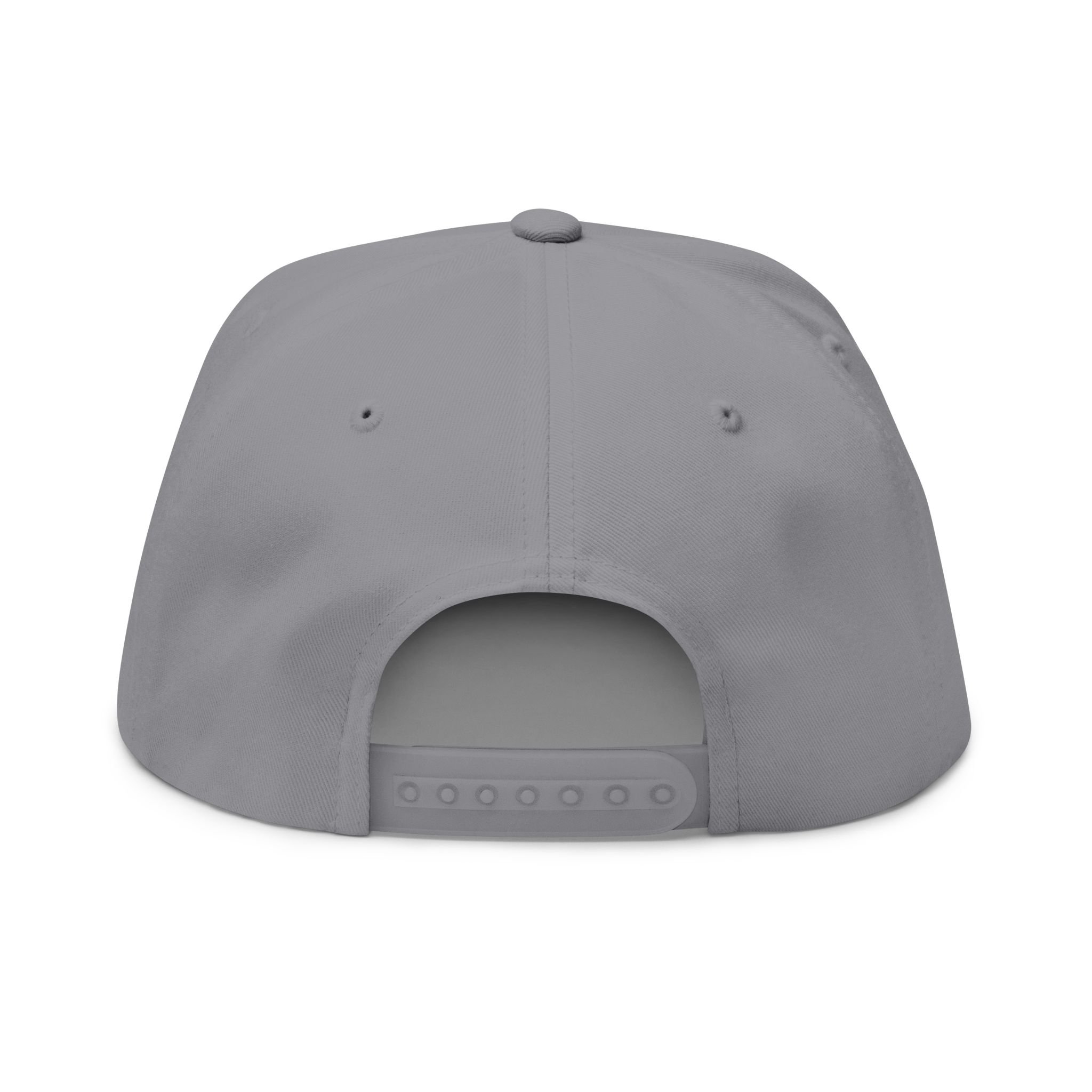 The Feathered Serpent Embroidered Flat Bill Snapback Hat
