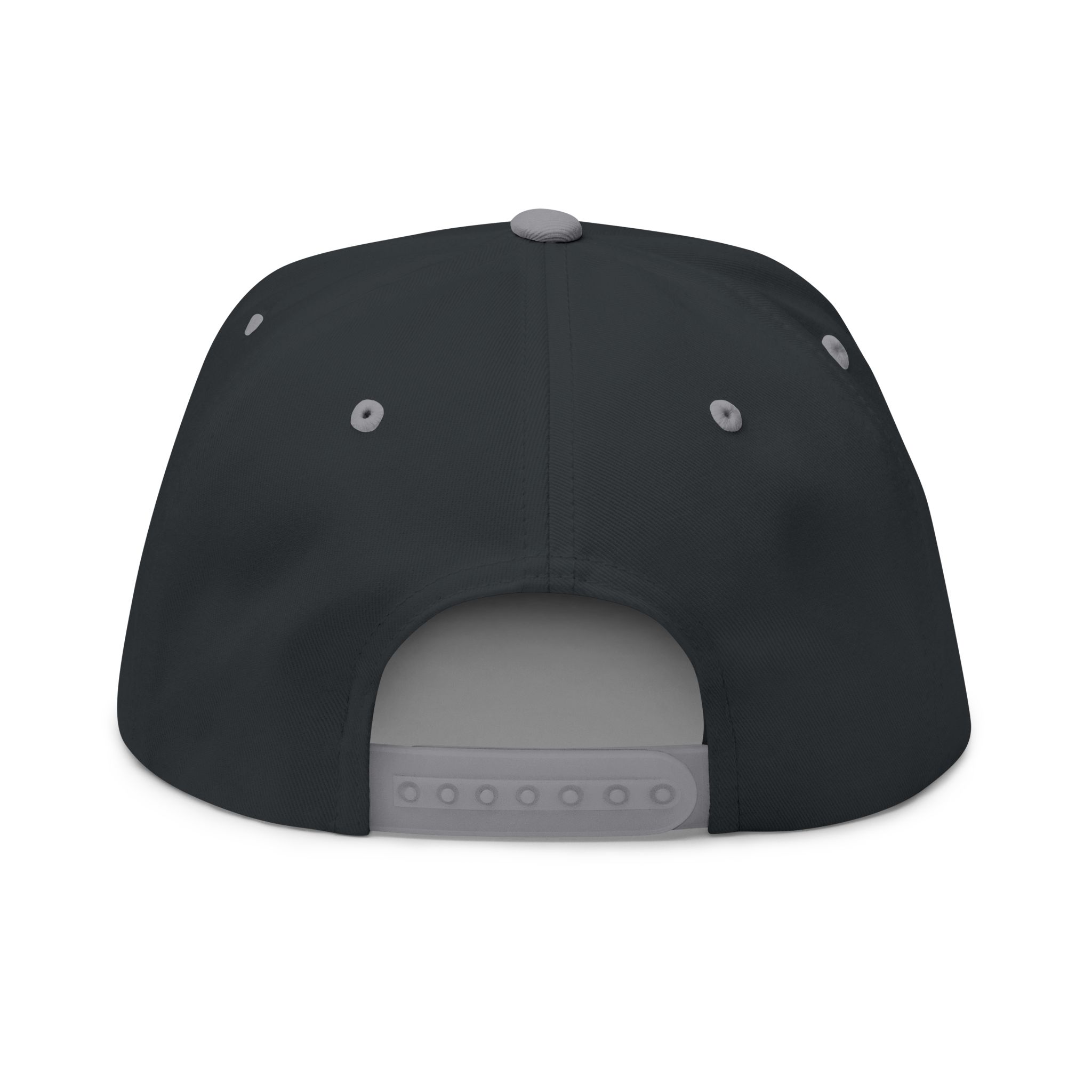 The Feathered Serpent Embroidered Flat Bill Snapback Hat