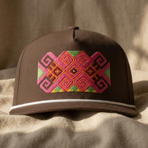 The Four Winds Embroidered Rope Cap