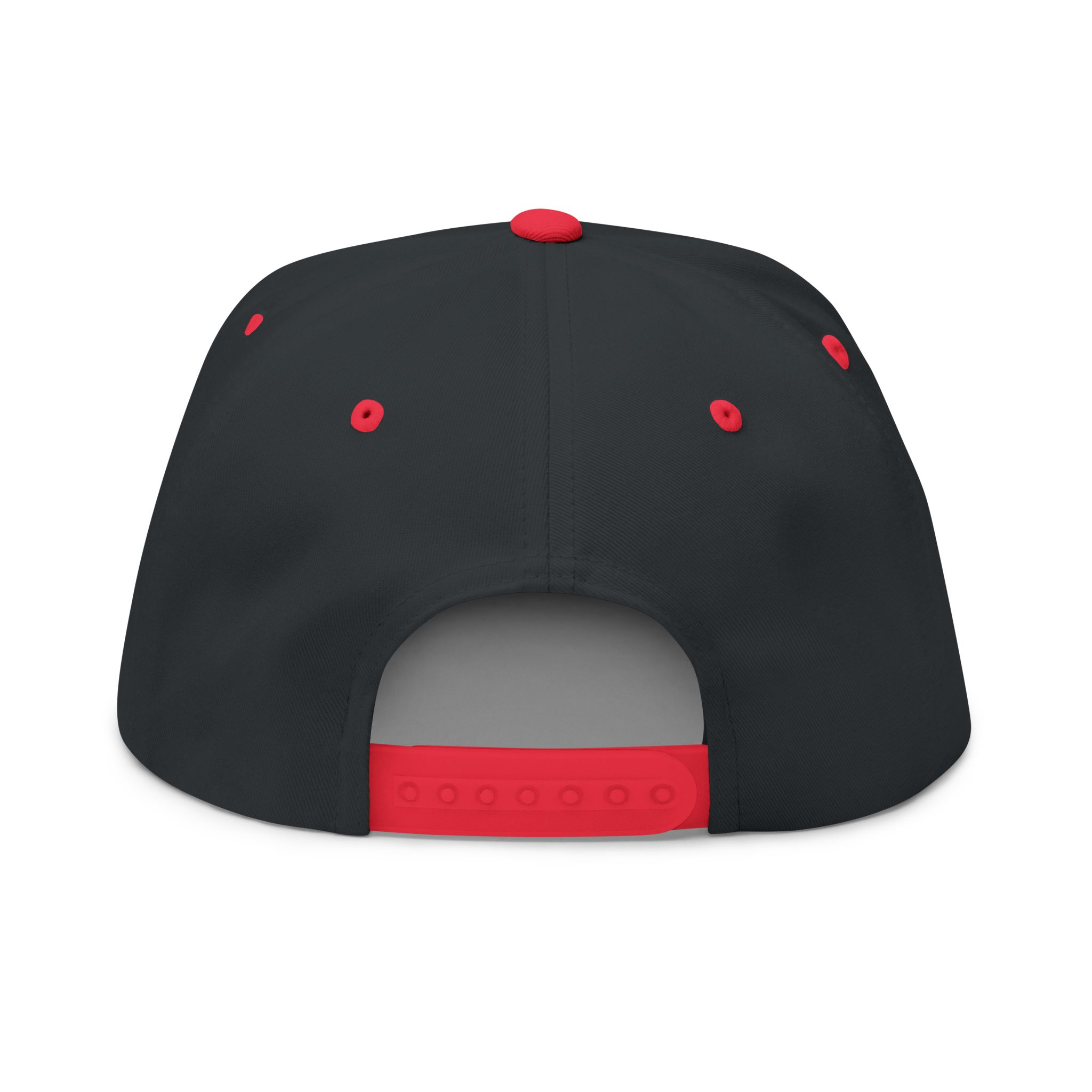 The Feathered Serpent Embroidered Flat Bill Snapback Hat